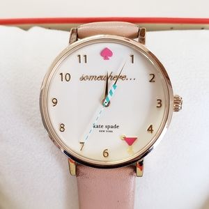 Kate Spade NY somewhere... Wine Nude Strap Watch